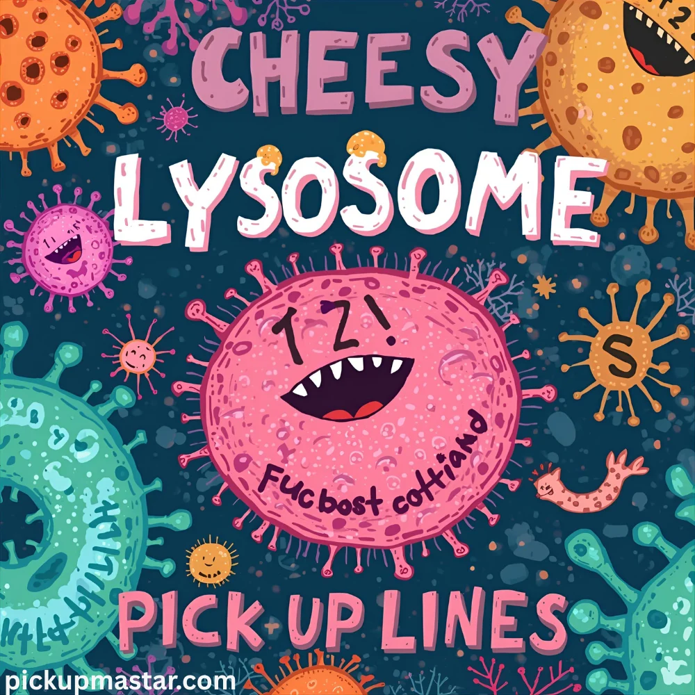 Cheesy Lysosome Pick Up Lines: