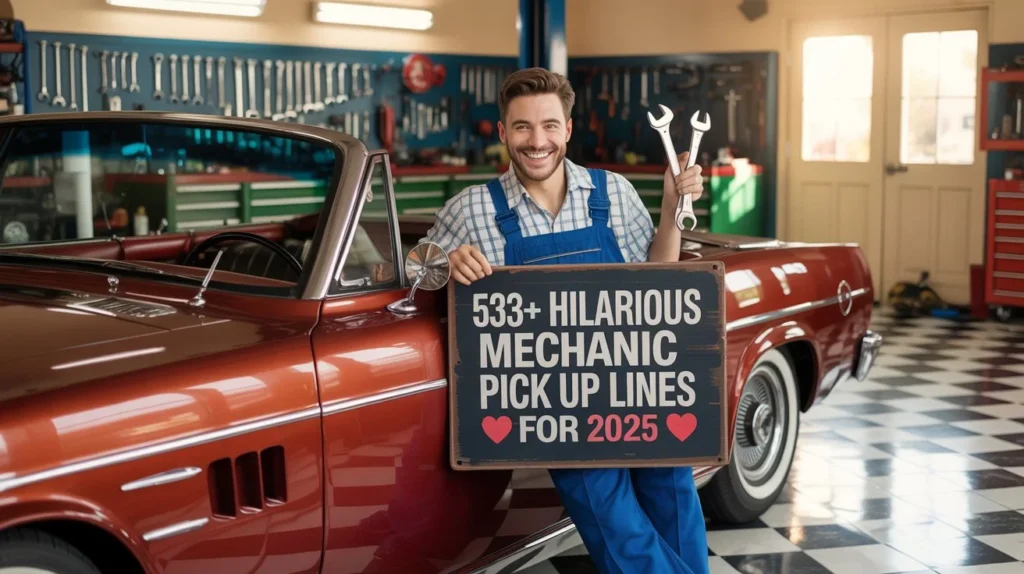 Mechanic Pick Up Lines