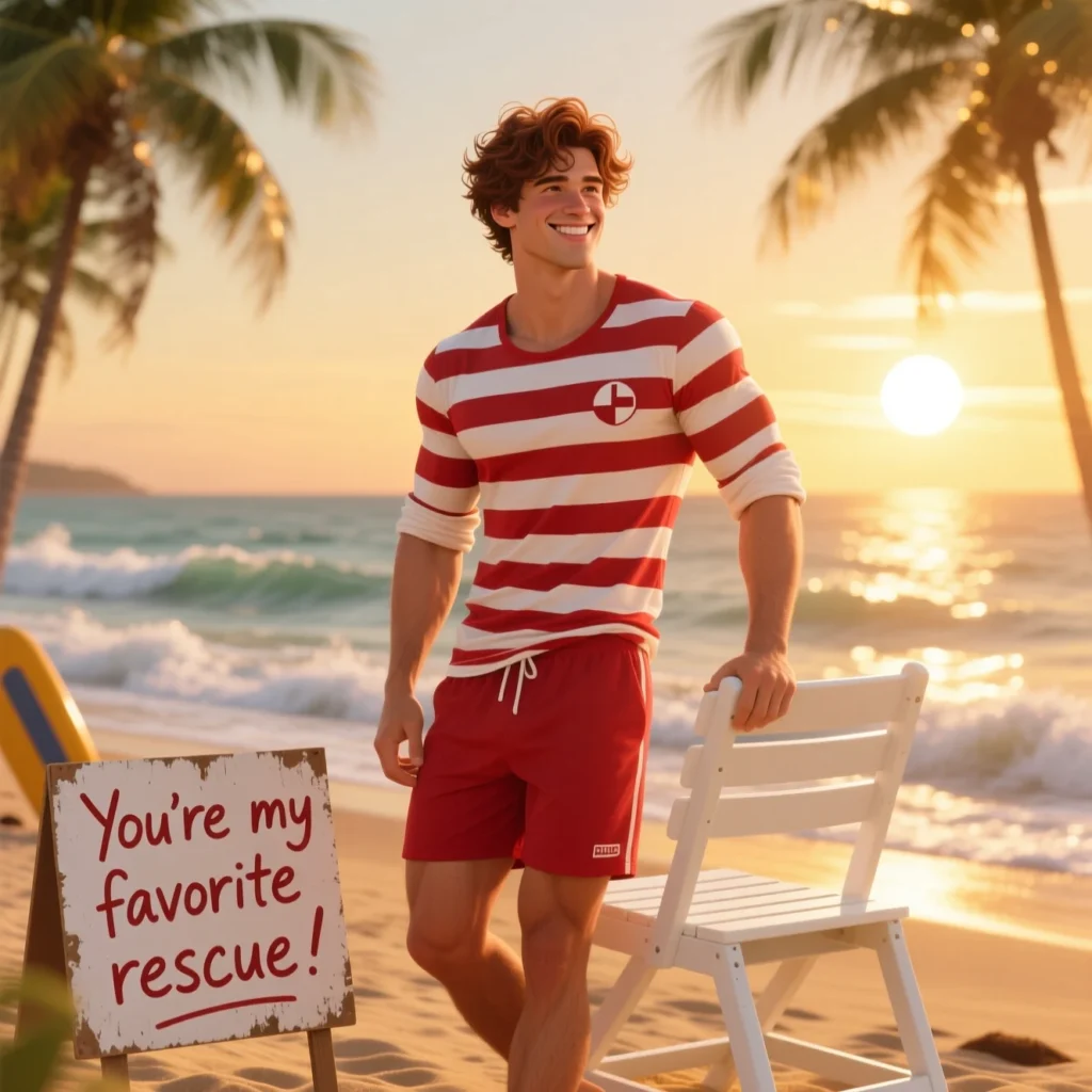 Romantic Lifeguard Pick Up And Rizz Lines: