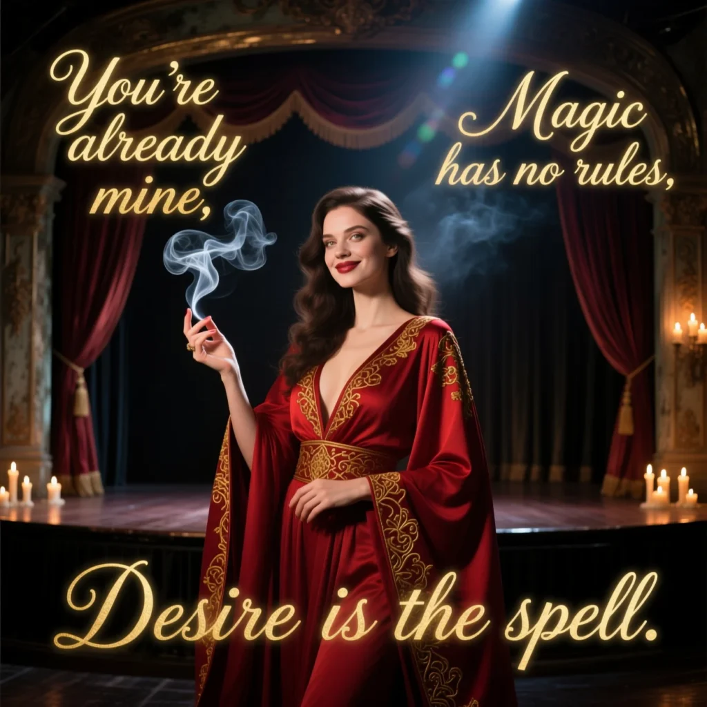 Seductive Magician Phrases
