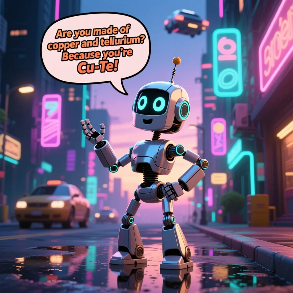 Funny Robot Pick Up Lines