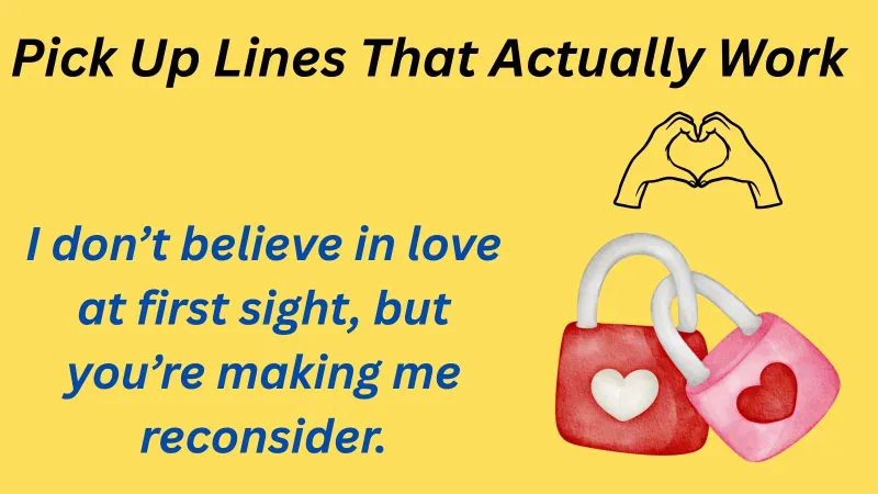 Pick Up Lines That Actually Work