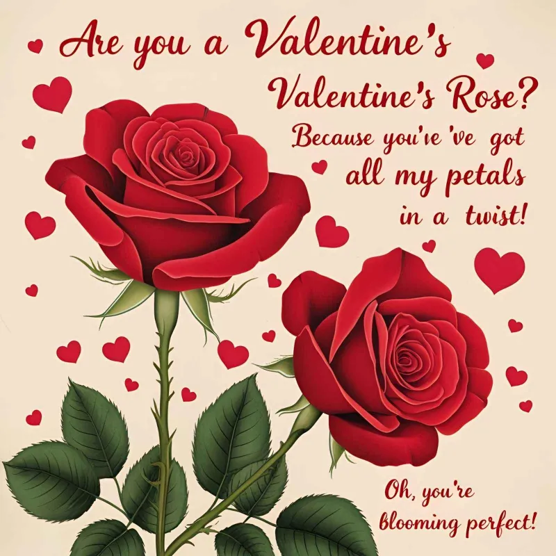 Cheesy Valentine Pick Up Lines