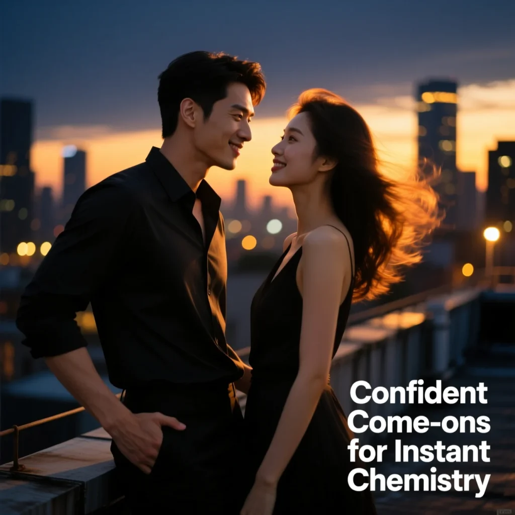 Confident Come-Ons for Instant Chemistry