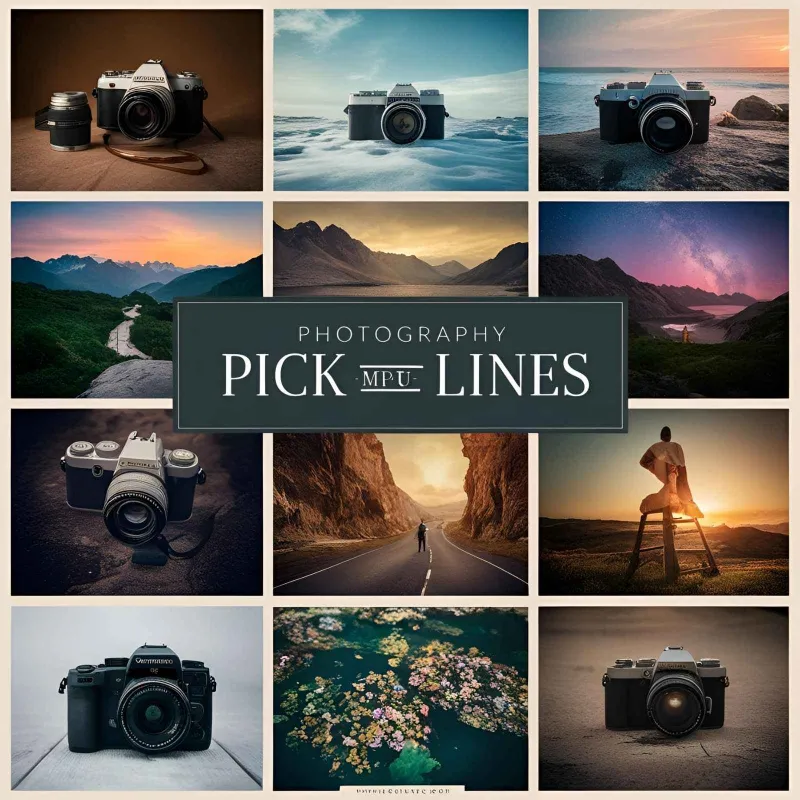 Photography Pick Up Lines
