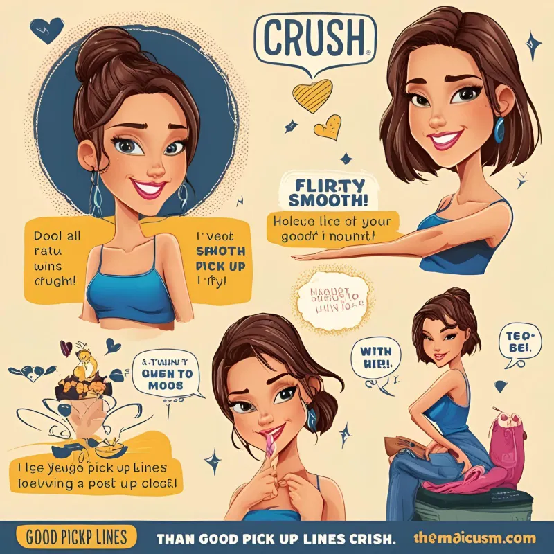Crush Flirty Smooth Good Pick Up Lines