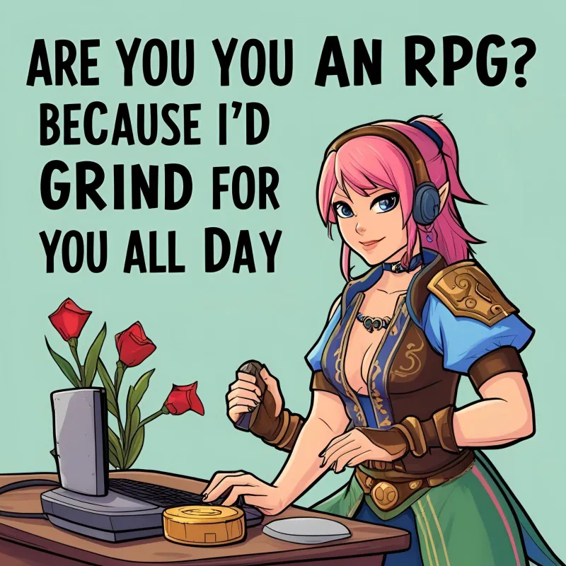Gaming Pick Up Lines