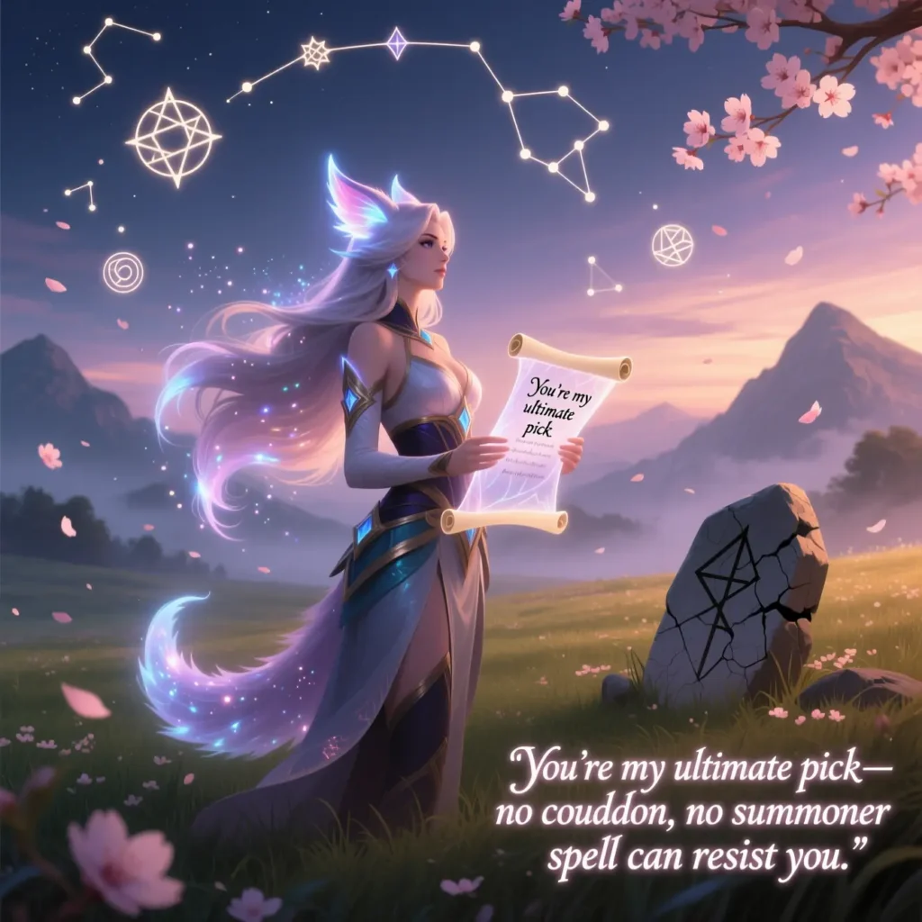 League of Legends Pick Up Lines for Her