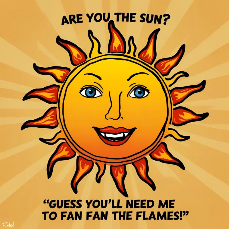 Sun Pick Up Lines