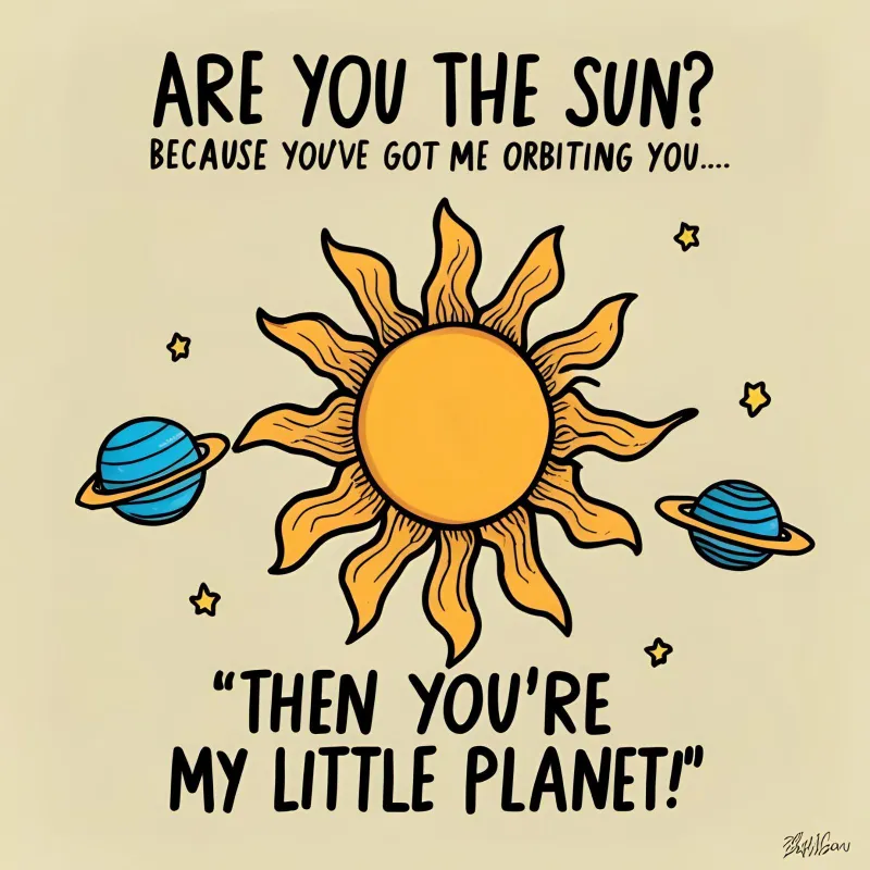 Sun Pick Up Lines