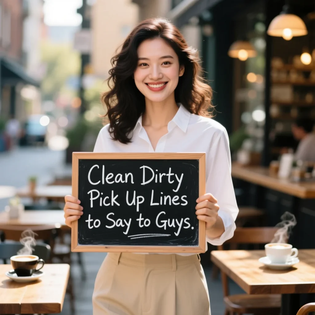 Clean Dirty Pick Up Lines to Say to Guys