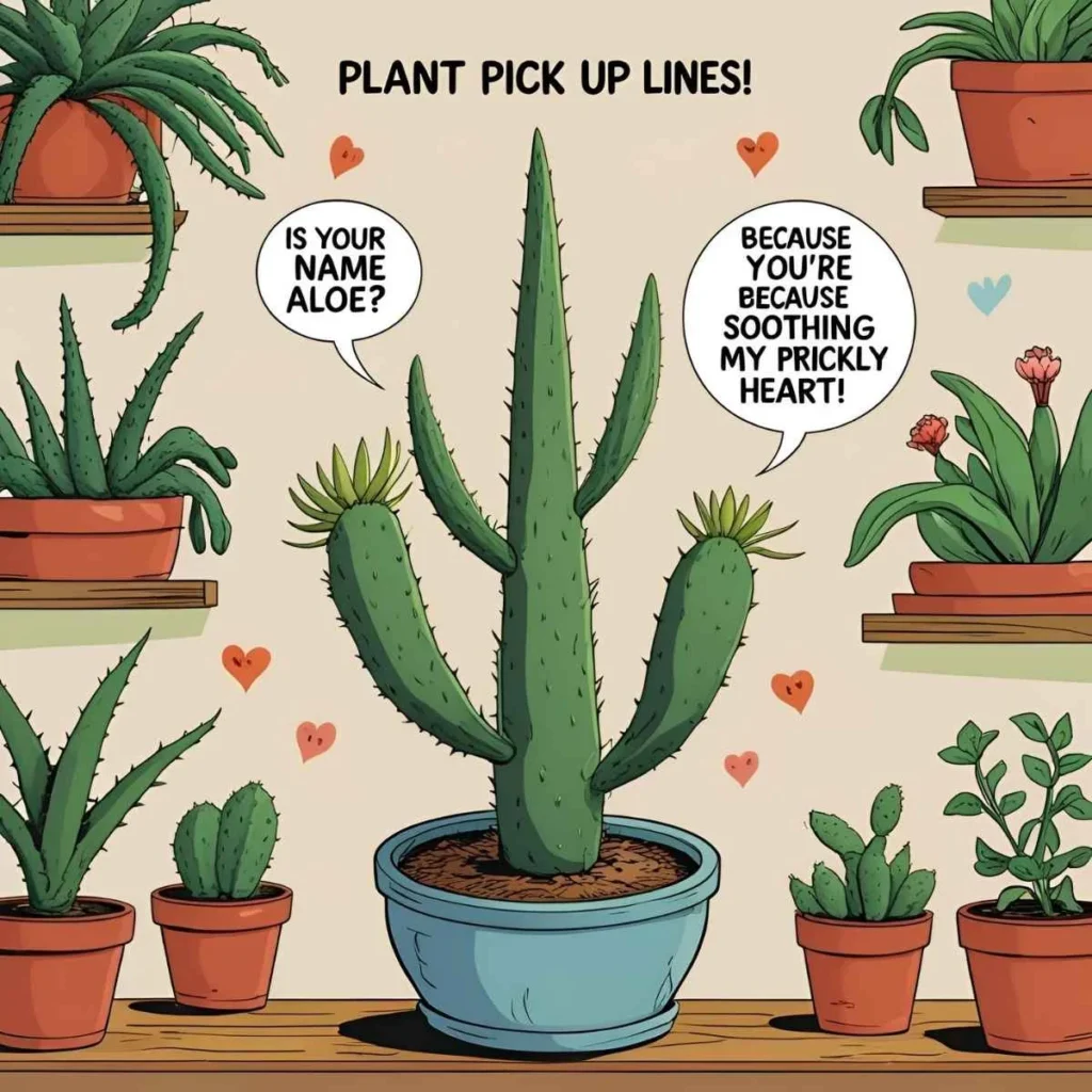 Plant Pick Up Lines