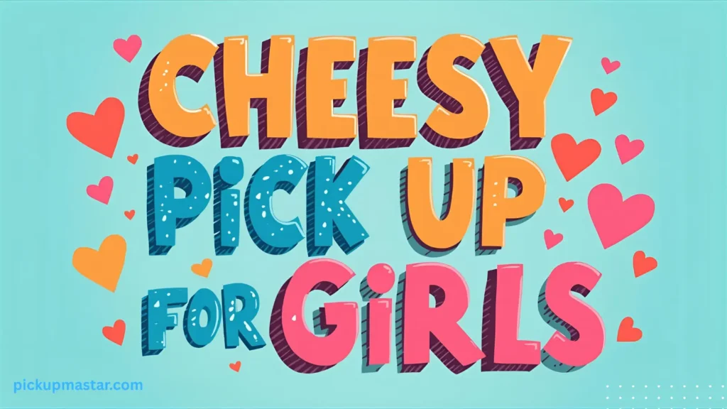 Cheesy Pick Up Lines for Girls