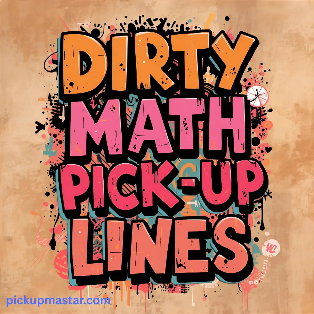 Dirty Math Pick Up Lines