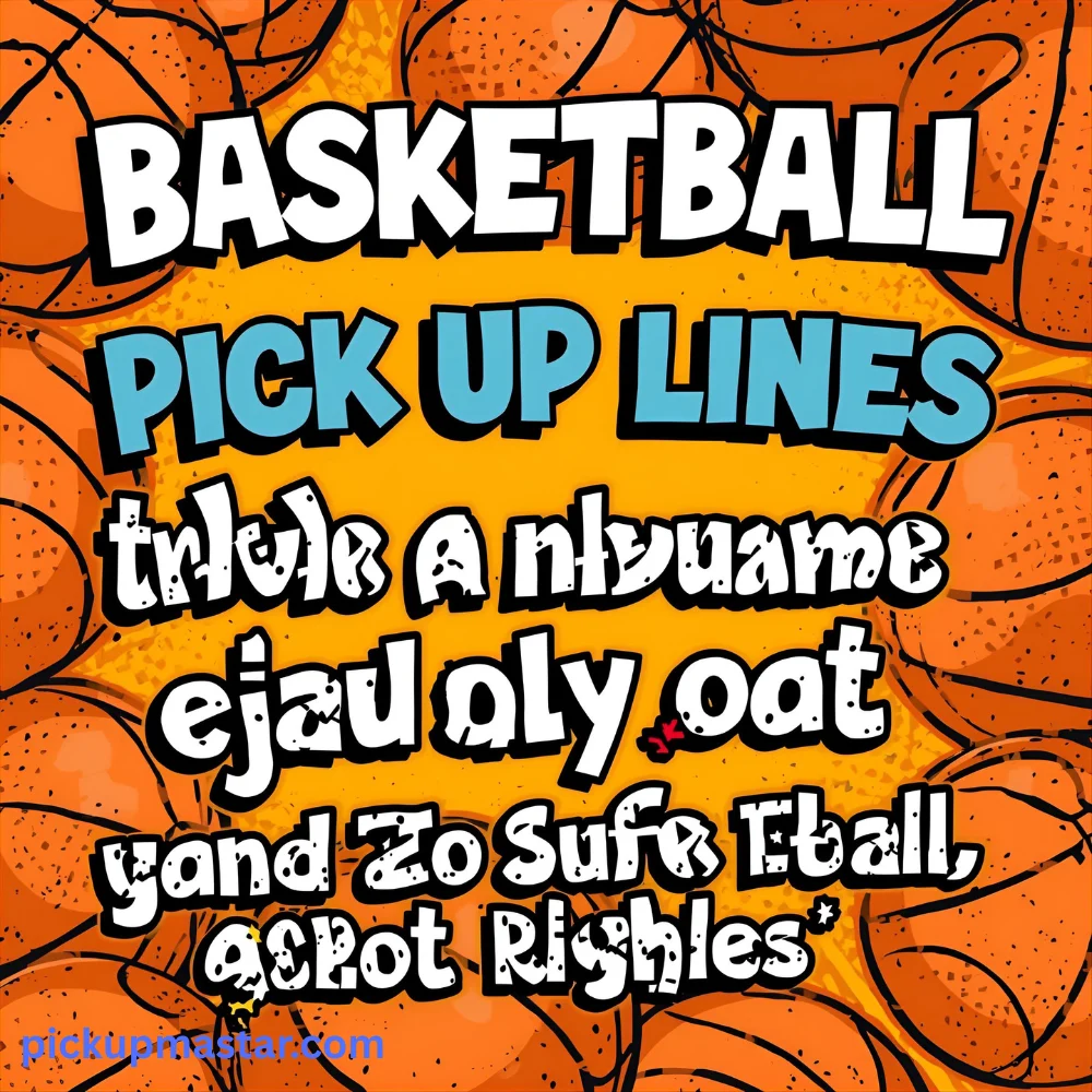 Funny Basketball Pick Up Lines