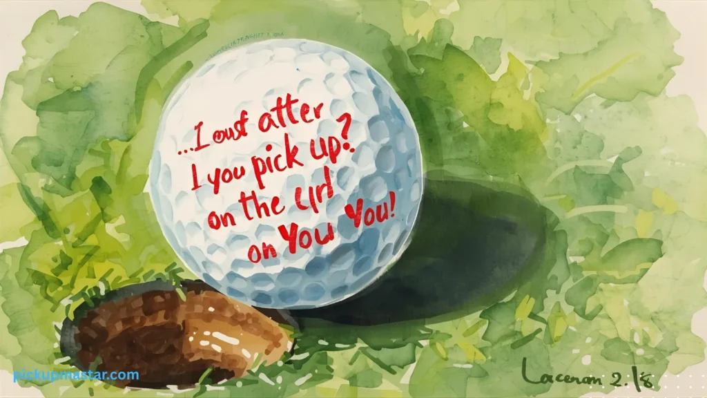 Golf Pick Up Lines