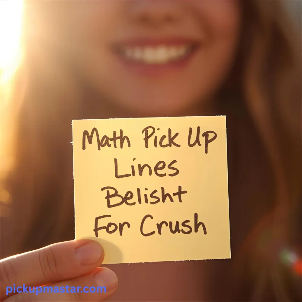 Math Pick Up Lines for Crush