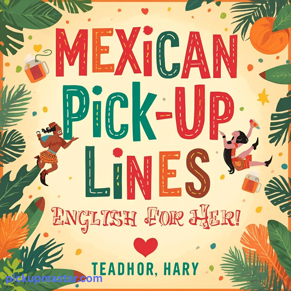 Mexican Pick Up Lines English For Her