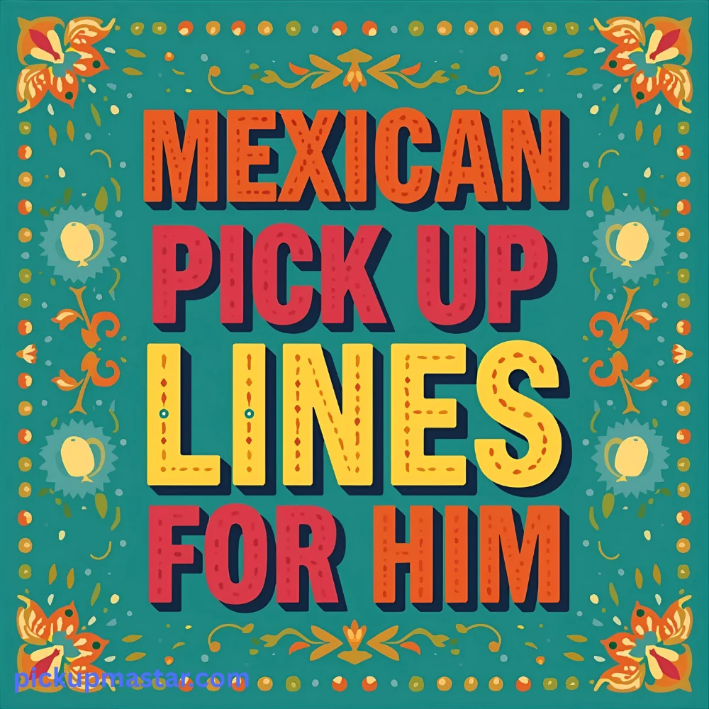Mexican Pick Up Lines English For Him