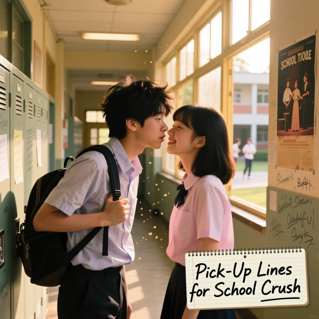 Pick-Up Lines for School Crush