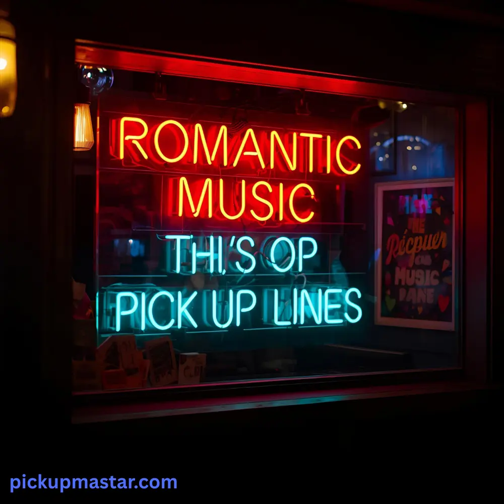 Romantic Music Pick Up Lines