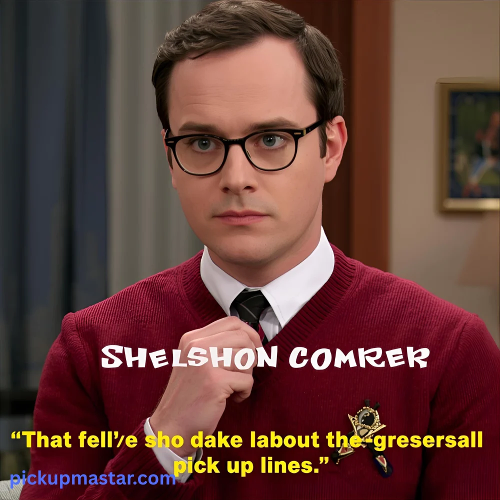 Sheldon Cooper Pick Up Lines