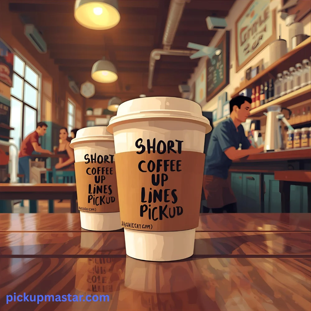 Short Coffee Pick Up Lines