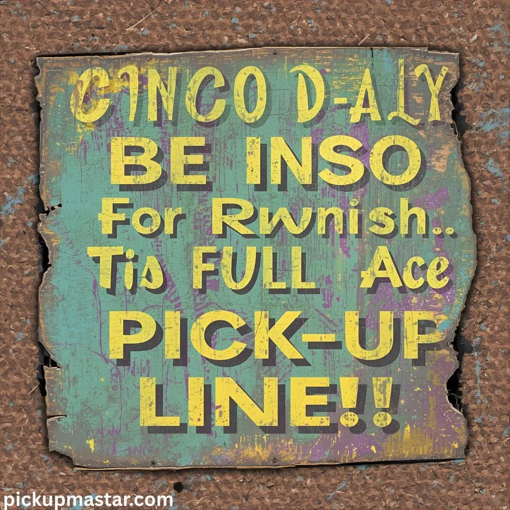 Cinco de Mayo Pick Up Lines Funny
