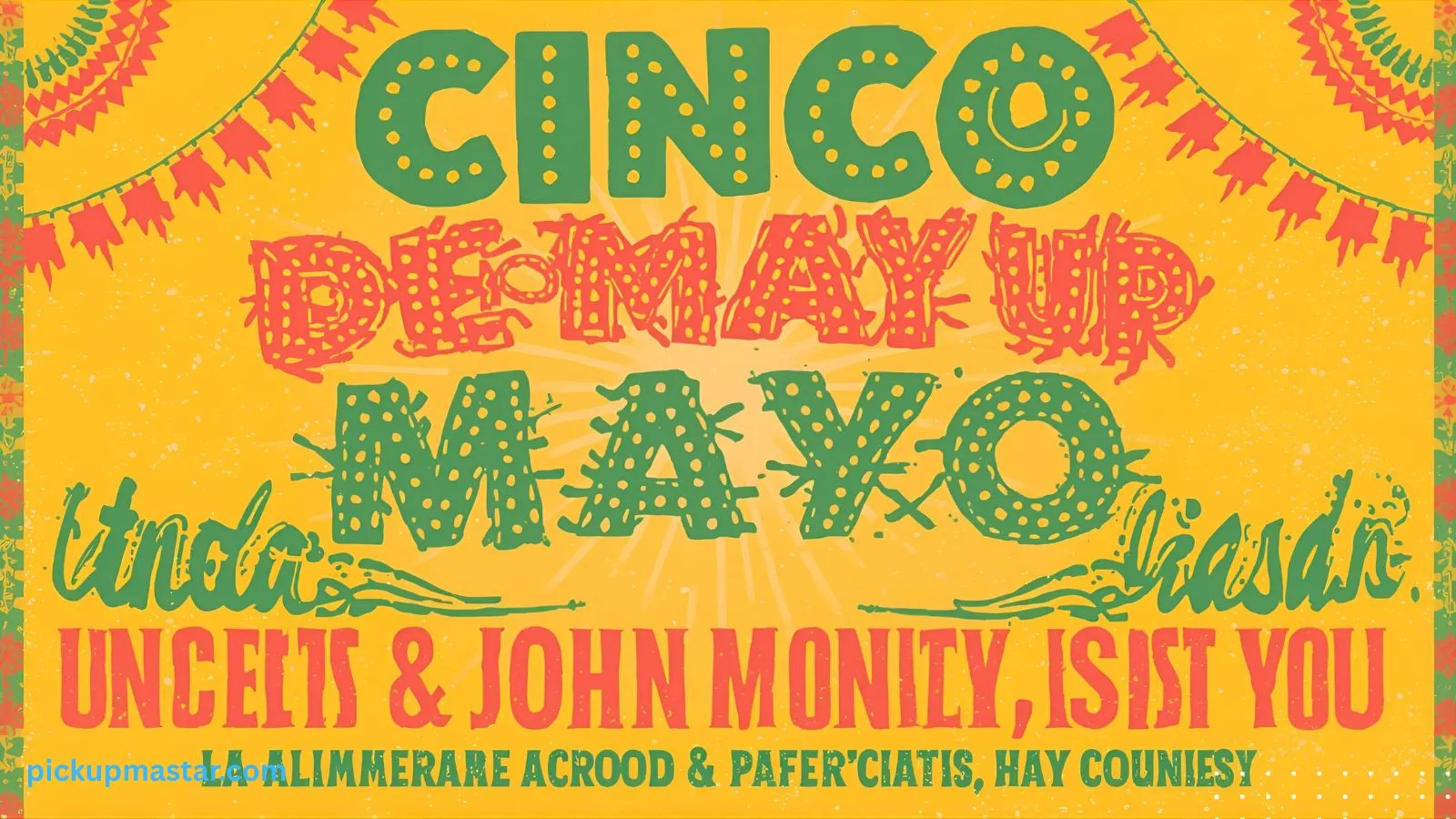 Cinco de Mayo Pick Up Lines