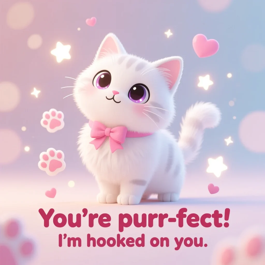 Cute Cat Pick Up Lines