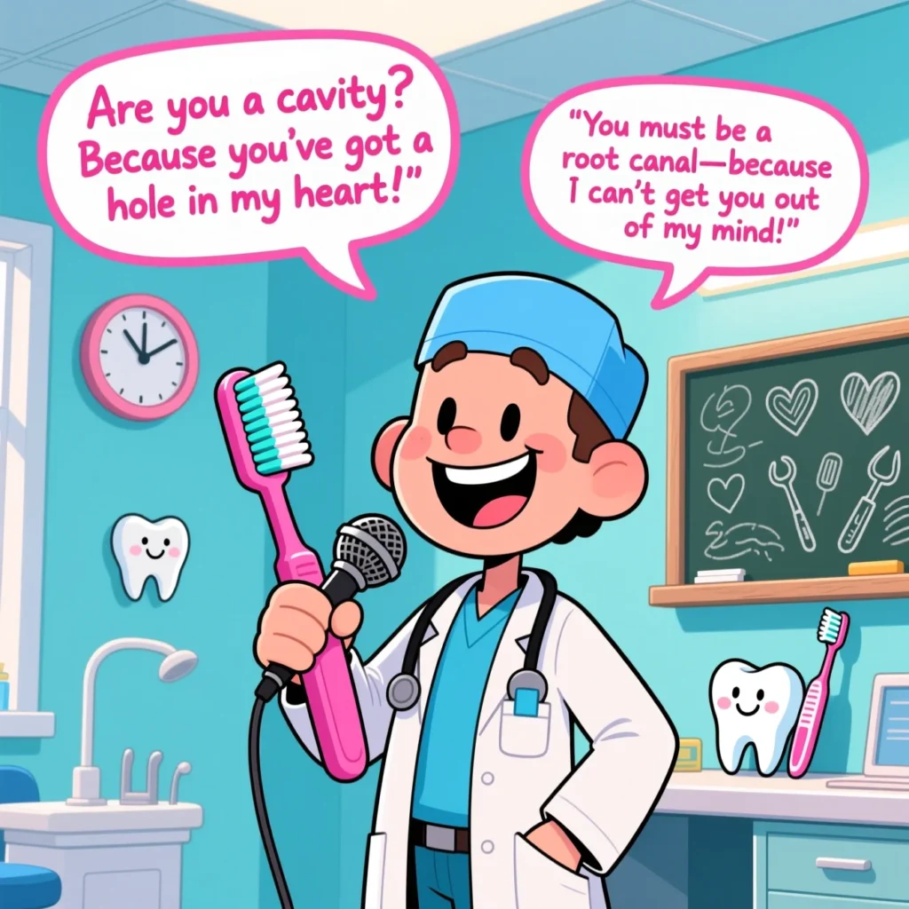 Dentist and Teeth Pick Up Lines Funny