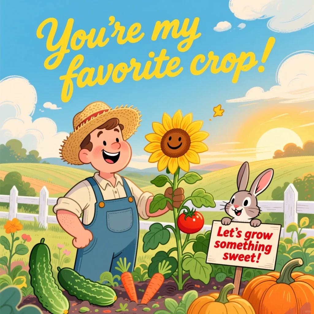 Funny Garden and Farm Pick Up Lines