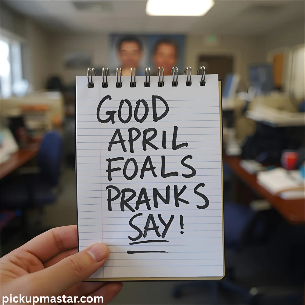 Good April Fools Pranks to Say