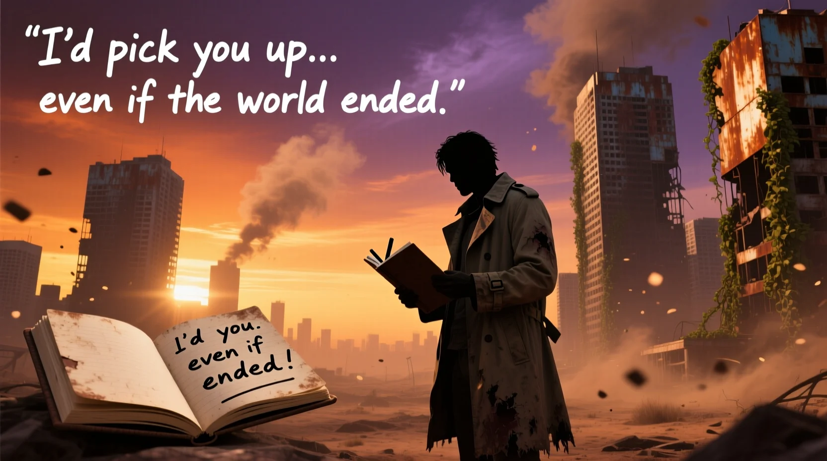 Post Apocalyptic End of World Pick Up Lines