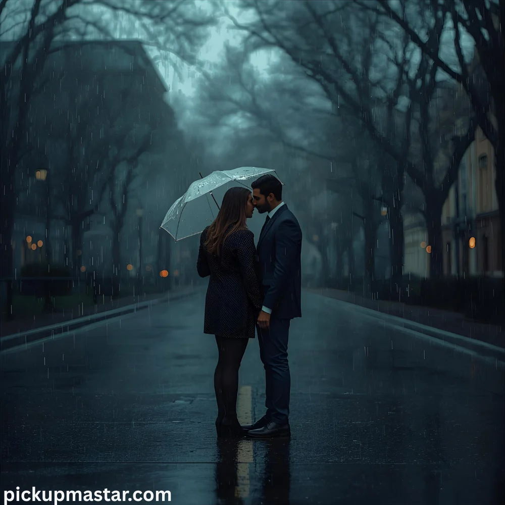 Romantic Rainy Day Pick Up Lines