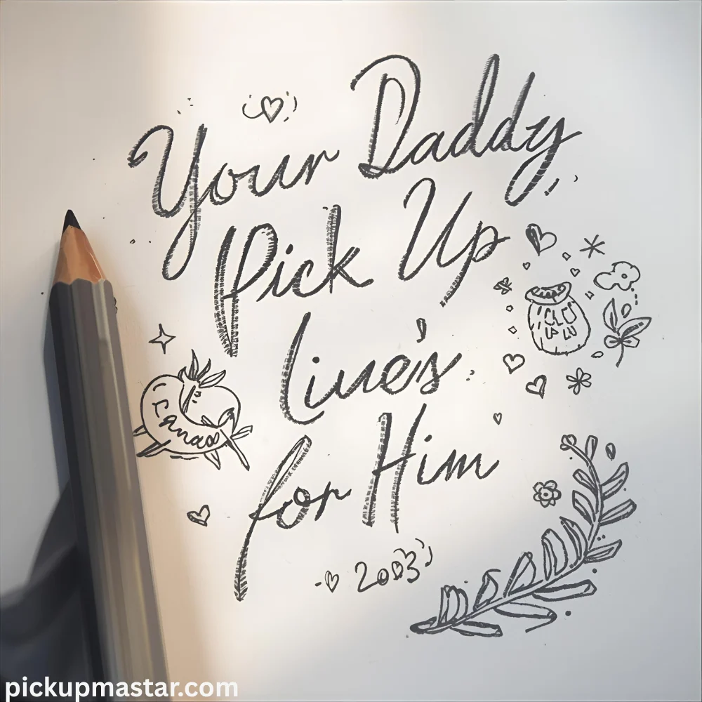 Your Daddy Pick Up Lines For Him