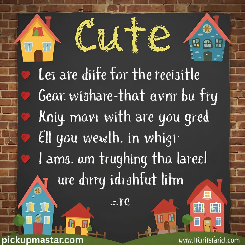 Cute Real Estate Pick Up Lines