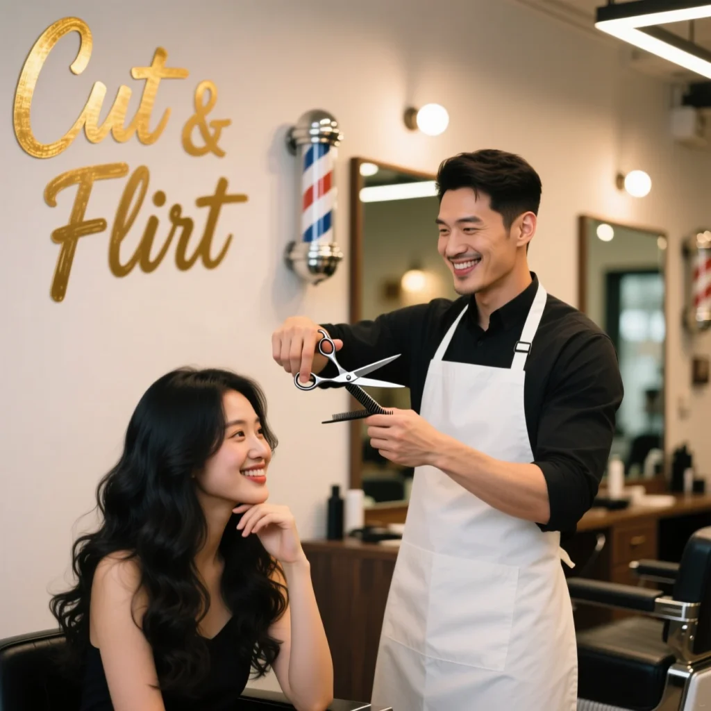 Flirty Hair Salon Barber Shop Pick Up Lines