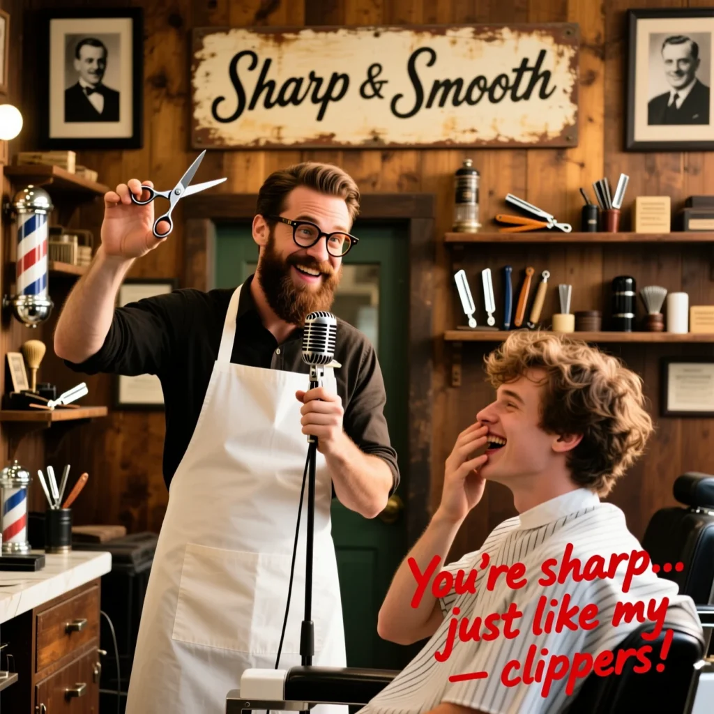Funny Barber Pick Up Lines
