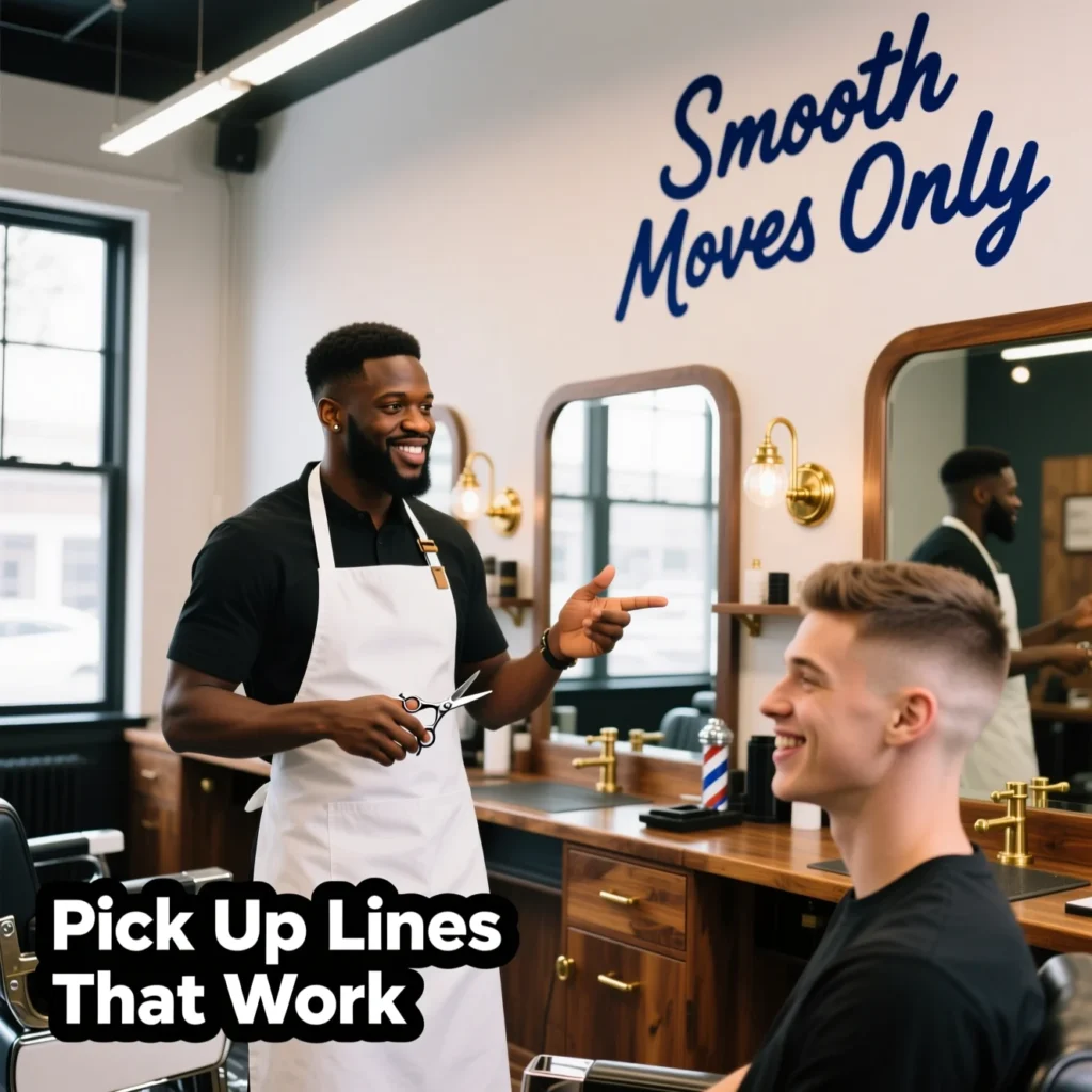 Smooth Barber Shop Pick Up Lines