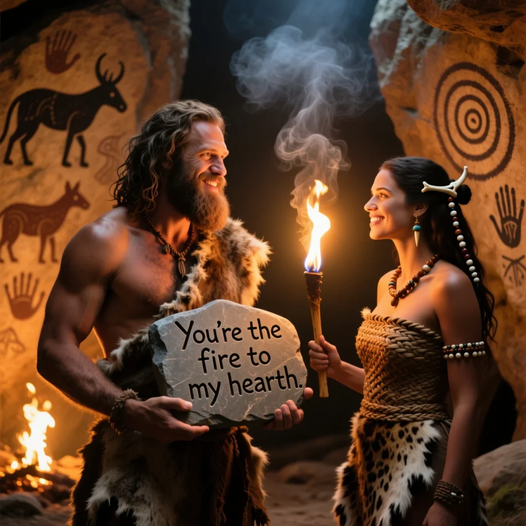 Stone Age Flirty Lines